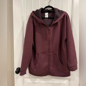 Danskin full zip hoodie - size XL